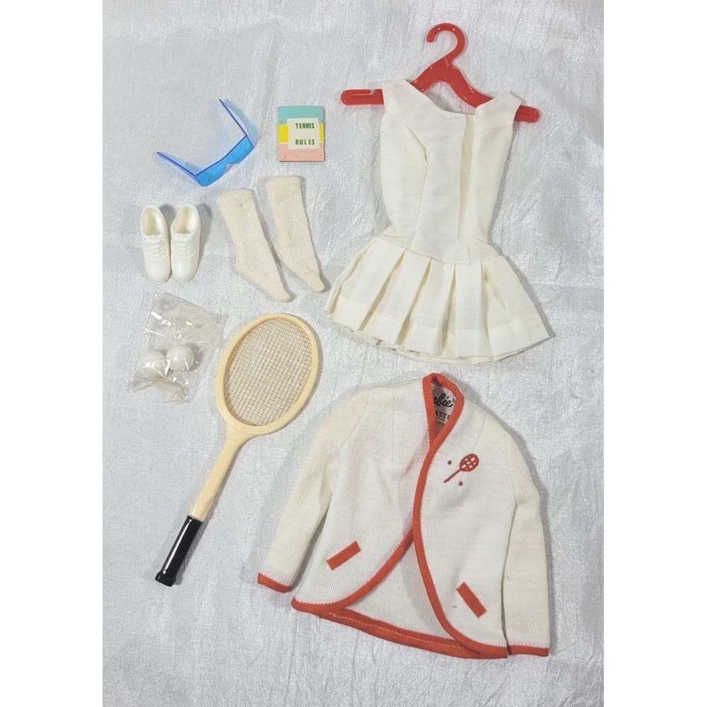 Vintage Barbie #941 Tennis Anyone? Complete Set - Excellent Condition